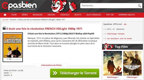 Cpasbien nouvelle adresse en Août 2024 à jour ️.